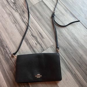 Hayden foldover cross body clutch Coach wallet